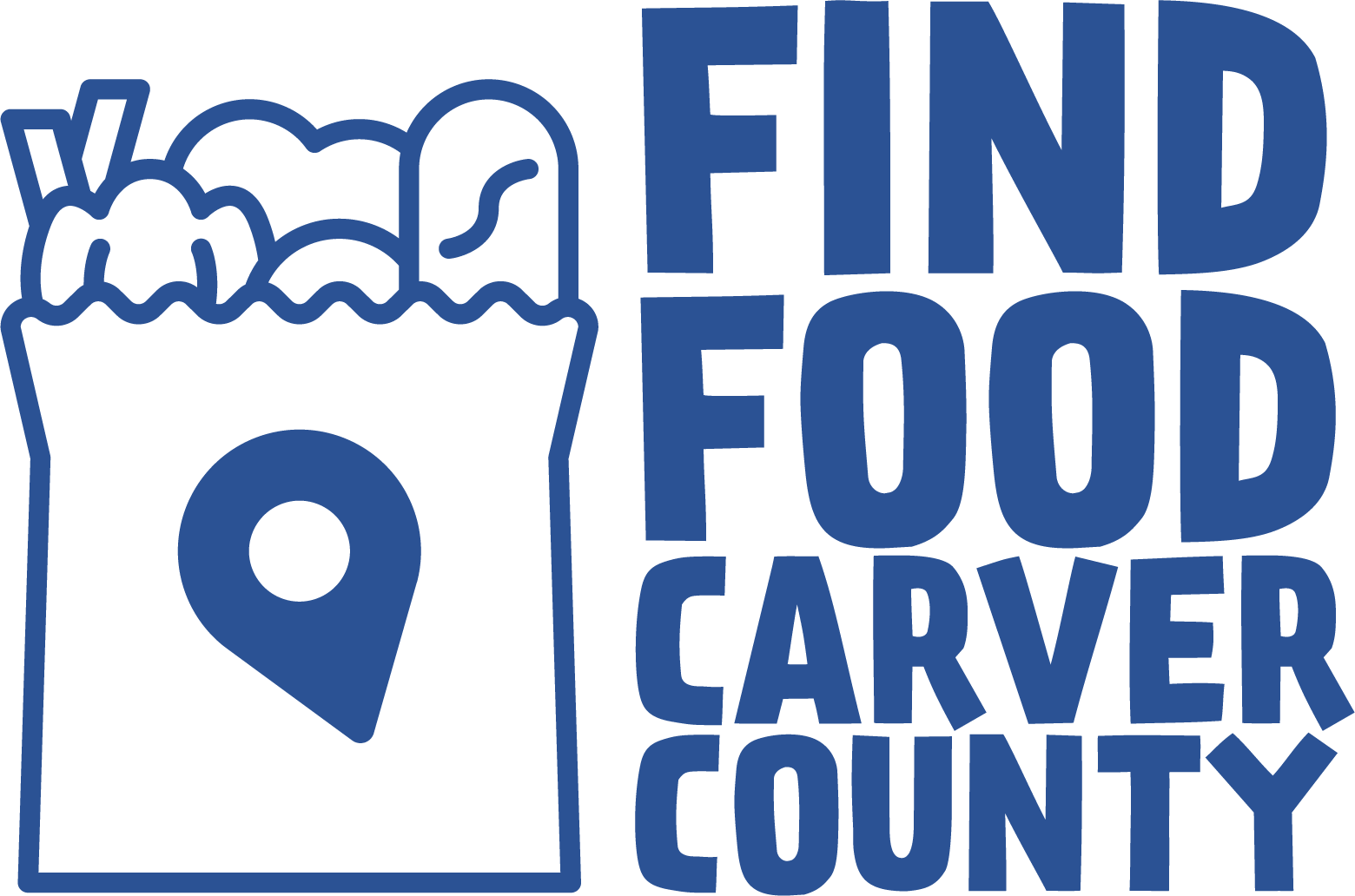 Find Food Carver County Logo